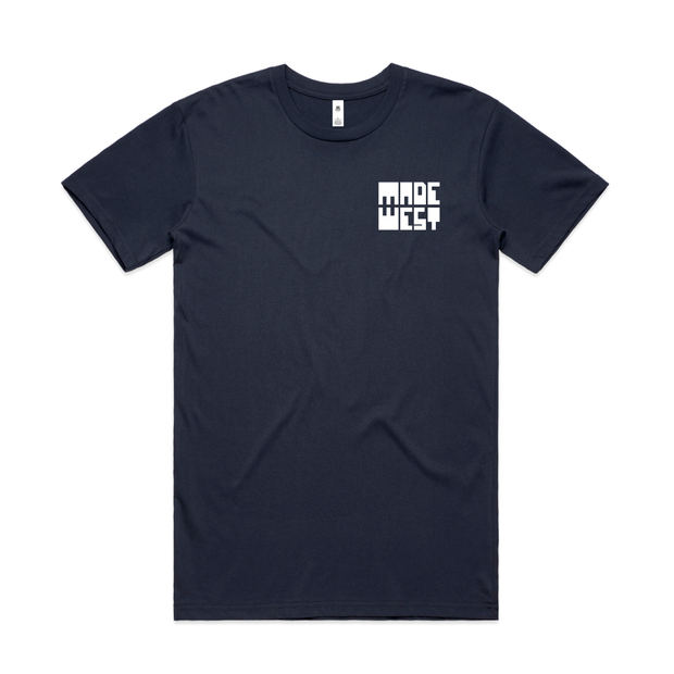 Best With Friends Tee - Navy