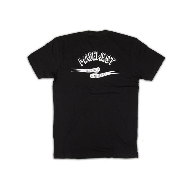 Flying Can Tee - Black - Men's T-Shirt - MadeWest Brewery