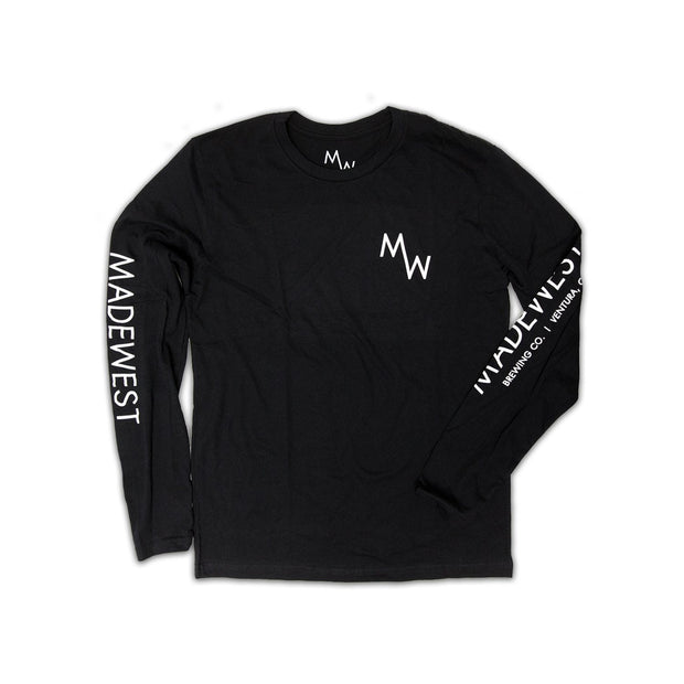 Classic Long Sleeve Tee - Black - Men's T-Shirt - MadeWest Brewery