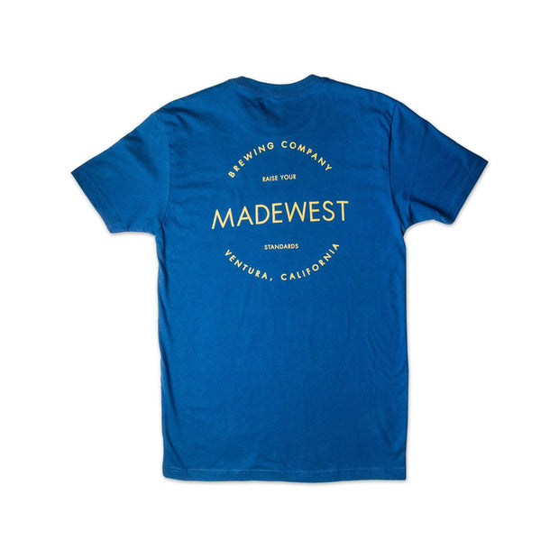 BIV Tee - Blue - Men's T-Shirt - MadeWest Brewery
