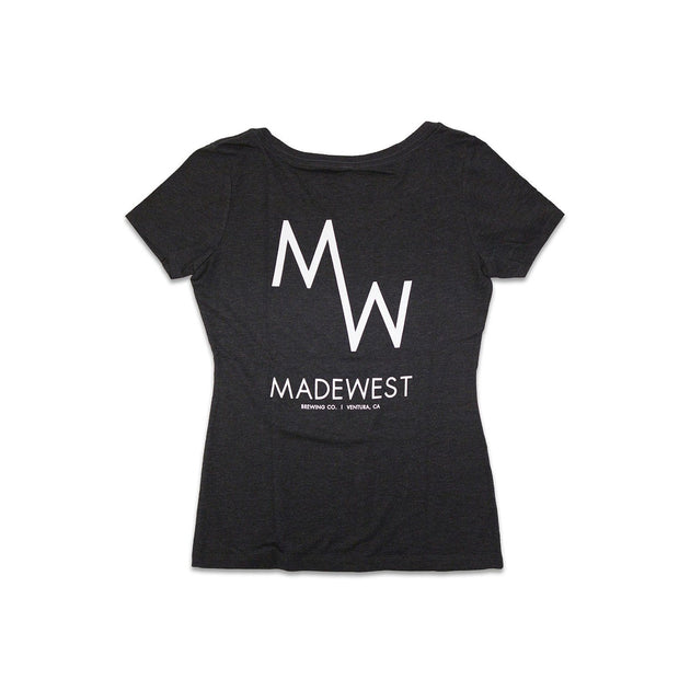 Women's - Classic Tee - Black - Womens T-Shirt - MadeWest Brewery