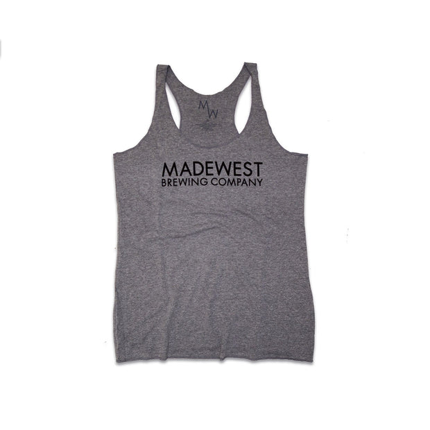 Women's - Lager Tank - Heather Grey - Womens T-Shirt - MadeWest Brewery